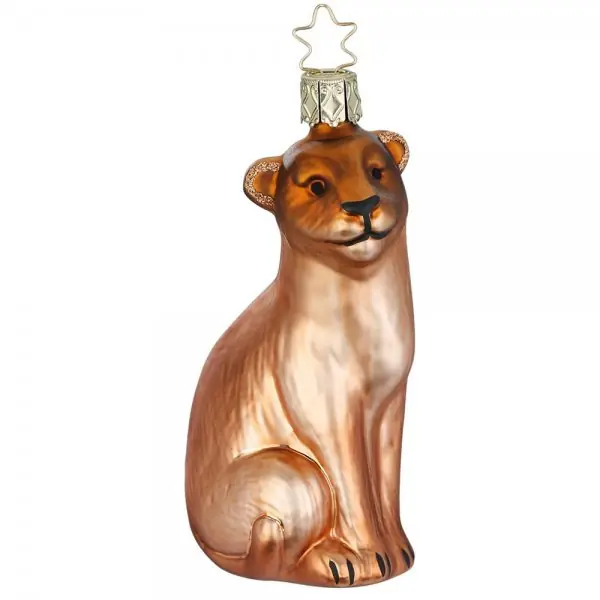 Inge Glas Christbaumschmuck Löwin Markenprodukt