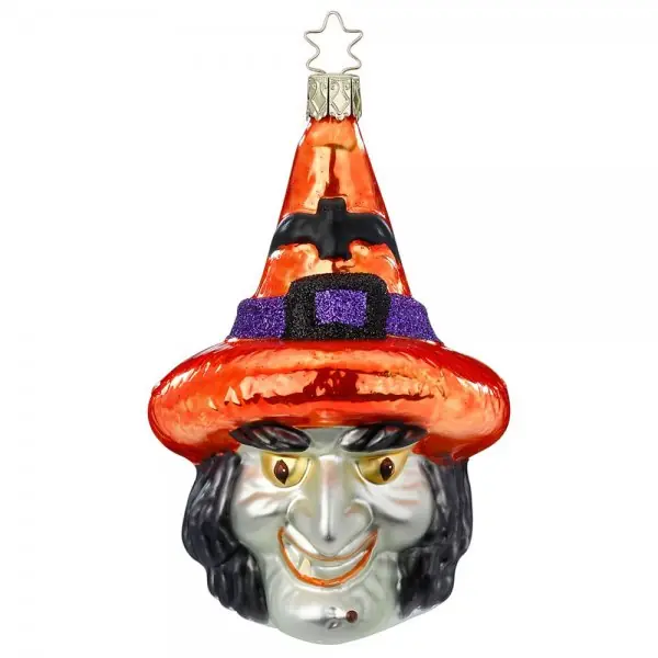 Inge Glas Christbaumschmuck Märchen Hexe Neu