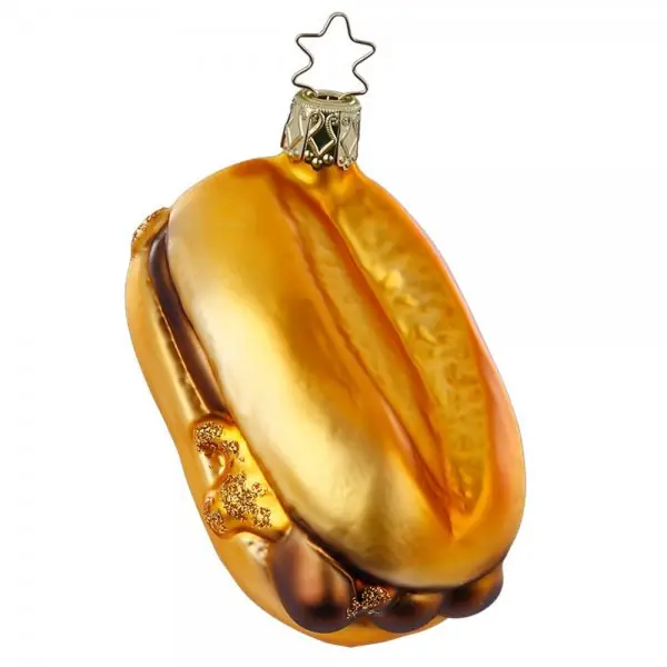 Abverkauf Inge Glas Christbaumschmuck Bratwurst im Brötchen