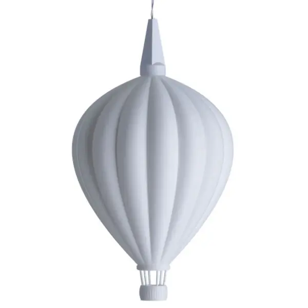InnoCreo Lampenschirm Heißluftballon für A1 Weihnachtssterne Kostenloser Versand