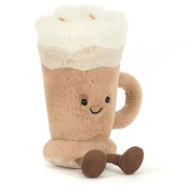 Jellycat Kuscheltier Latte Amuseable Latte Macchiato (18cm) Markenprodukt