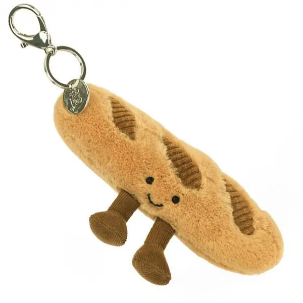 Jellycat Schlüssel- oder Taschenanhänger Baguette Bag Charm (15cm) Hochwertig