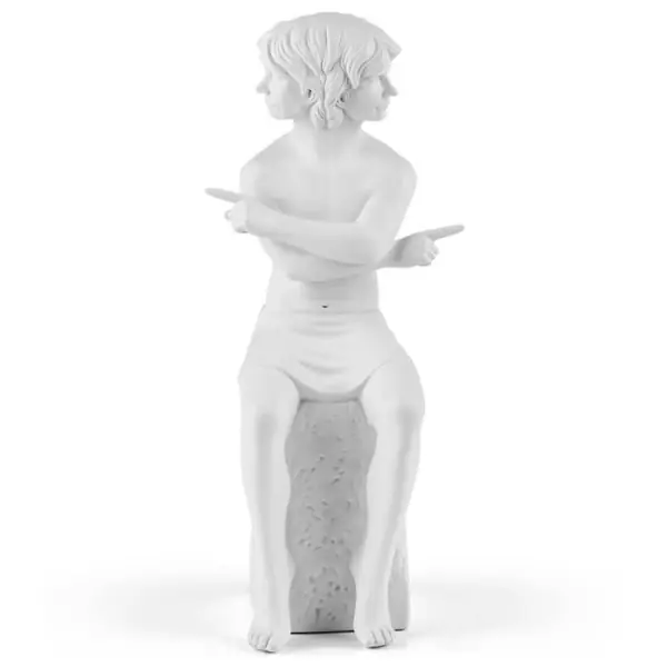 Echt Spring Copenhagen Porzellanfigur Zwilling Porzellan Männlich