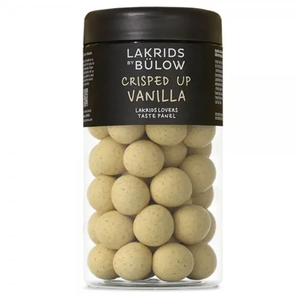 Abverkauf Lakrids by Bülow Lakrits mit weißer Schokolade und Bourbon Vanille (295g)