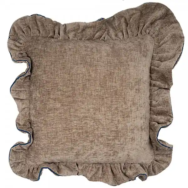 pad Kissenhülle Romance Brown Blue (43x43cm) Schneller Versand