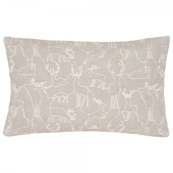 pad Kissenhülle Hirsche Wild Deer Beige (35x60cm) Garantierte Lieferung