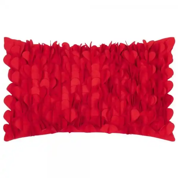Mega-Angebot pad Kissenhülle Herzen Heartshape Rot (30x50cm)