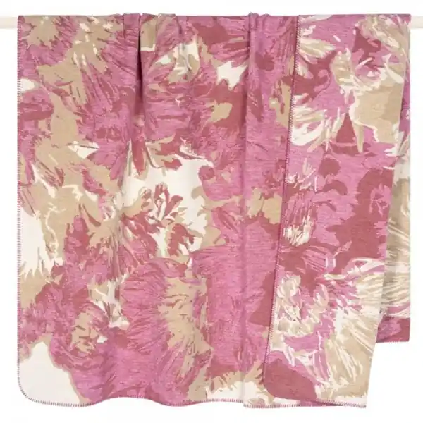 Top-Angebot pad Decke Romance Flower Pink Beige (150x200cm)