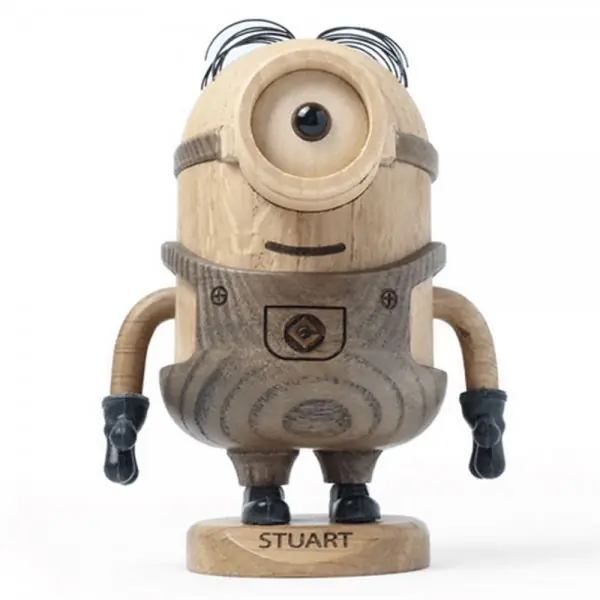 boyhood Holzskulptur Stuart Minion Oak (12cm) Geprüft