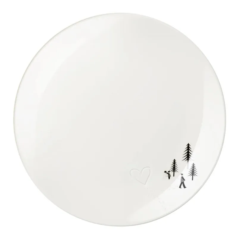 Top-Angebot Asa Dessertteller Joy Schneespuren Herz Im Schnee (20,5cm)