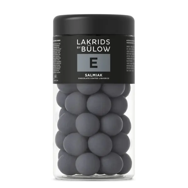 Lakrids by Bülow Schokoladen-Lakritz E - Salmiak (270g) Original