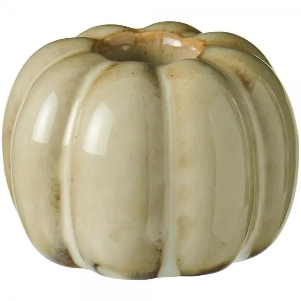 Neuheit Ib Laursen Kerzenleuchter Kürbis Beige