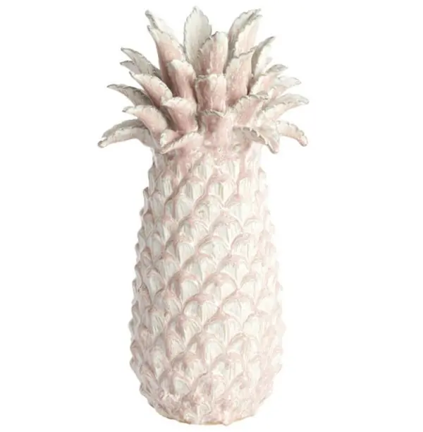 Light & Living Dekorationsobjekt Ananas Nanasi Light Pink (39,5cm) Garantierte Lieferung