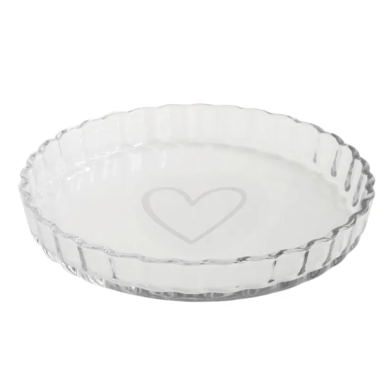 Highlight Eulenschnitt Tarteform Herz (21,5x3cm)