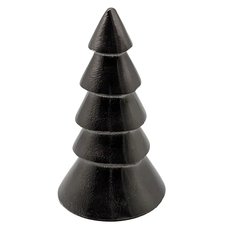 Gratis Versand Lambert Dekorationsobjekt Weihnachtsbaum Silva Schwarz (16cm)