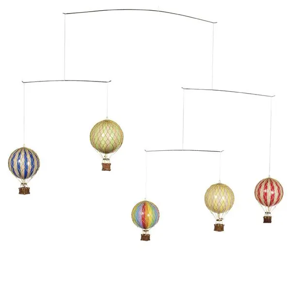 Authentic Models Mobile mit Ballons Flying The Skies Bunt Neu Im Sortiment