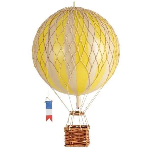 Ausverkauf Authentic Models Ballon Travel Light Gelb (18cm)