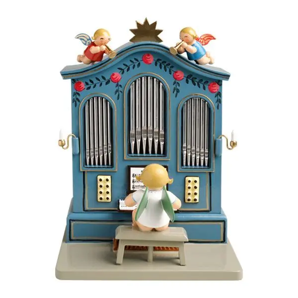 Begrenztes Angebot Wendt & Kühn Spieldose Orgel mit Musik Ihr Kinderlein kommet