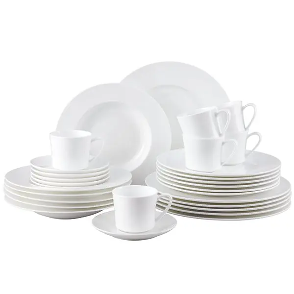 Ausverkauf Rosenthal Geschirr-Service Jade Weiß (30-teilig)