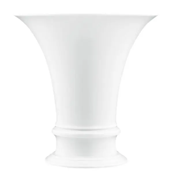 Fürstenberg Vase Trompetenvase Weiß (13,1cm) Schnäppchen