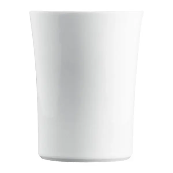 Echt Fürstenberg Vase Wagenfeld Weiß (14,5cm)