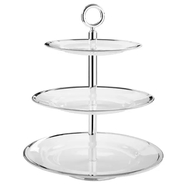 Weltweiter Versand Fink Etagere Platinum (3-Stufig)