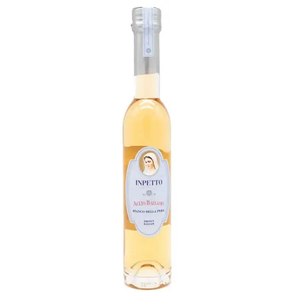 Inpetto Aceto Balsamico Essig bianco della pera Essig mit Williamsbirne (250ml) Premium