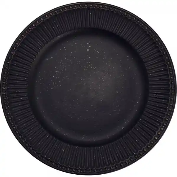 Preisreduziert Greengate Speiseteller Alice Volcano Black (26,5cm)