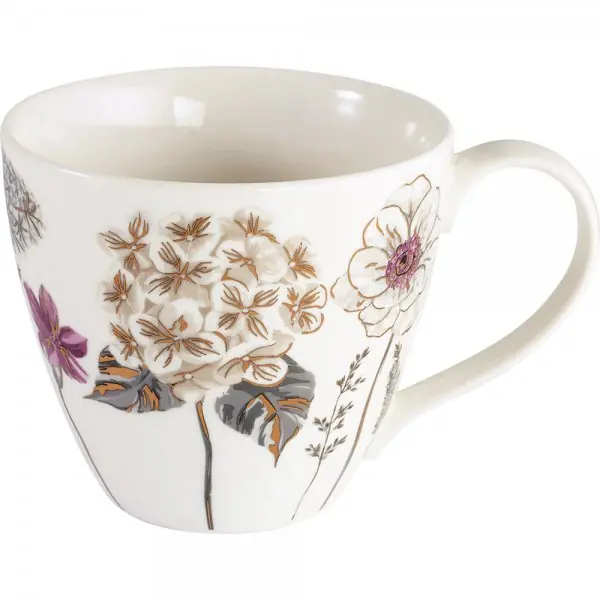 Versand Am Gleichen Tag Greengate Tasse mit Henkel Lillith White-Gold (300ml)