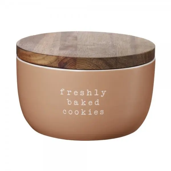 Super-Preis Asa Aufbewahrungsdose mit Deckel hey! Freshly baked cookies Braun