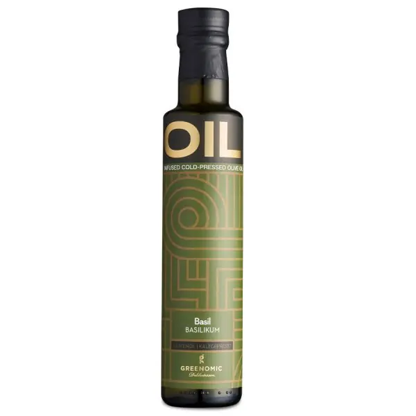 Jetzt Kaufen Greenomic Natives Olivenöl Extra Basilikum (250ml)