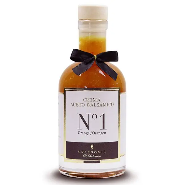 Neu Im Sortiment Greenomic Balsamico Essig No. 1 Orange (200ml)