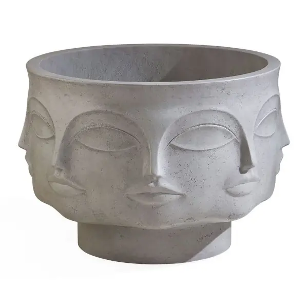 Limited Edition Jonathan Adler Pflanzgefäß Dora Maar Planter Low Beton