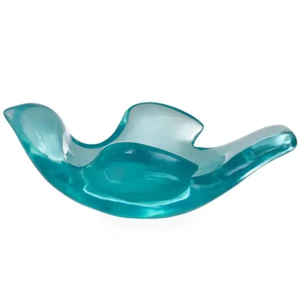 Top-Angebot Jonathan Adler Schale Giant Acrylic Bird Bowl Türkis