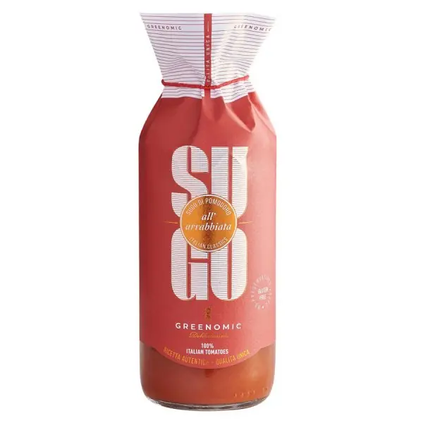Greenomic Tomatensauce Sugo Chef Francesco Arrabbiata (500g) Ab Werk