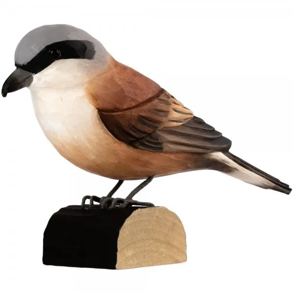 Markenprodukt Wildlife Garden Dekovogel Neuntöter Braun