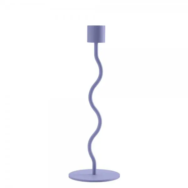 Cooee Design Kerzenhalter Curved Mauve (23,5 cm) Billig