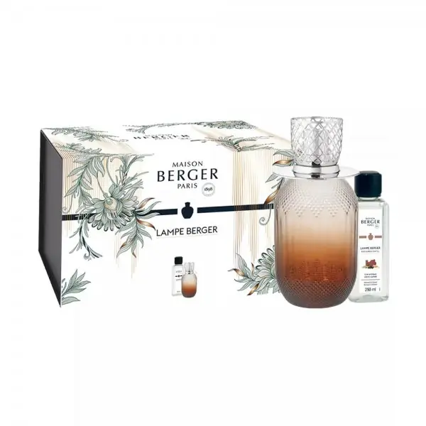 Lampe Berger Paris Raumduft-Set LPE C Evanescence Fauve (Limitiert) (5-teilig) Meistverkauft