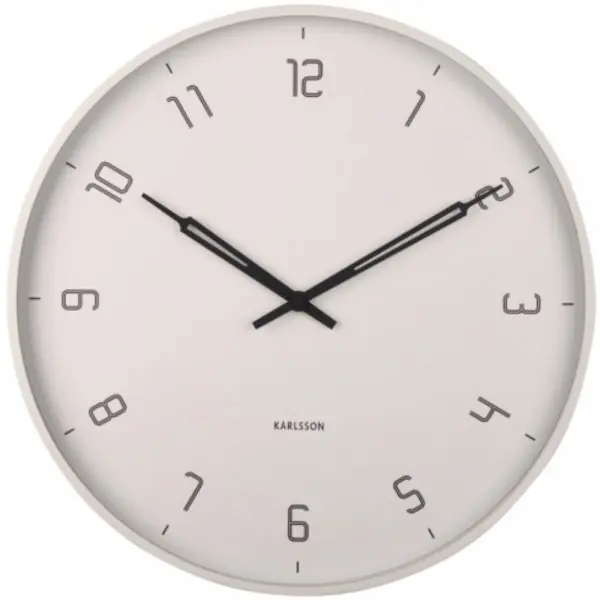 Schneller Versand Karlsson Wanduhr Stark Iron Matt Warm Grey (40cm)
