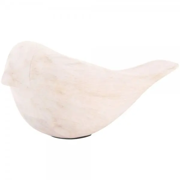 Present Time Statue Bird Mango Wood White Wash (7,5x9,5cm) Direkt Vom Hersteller