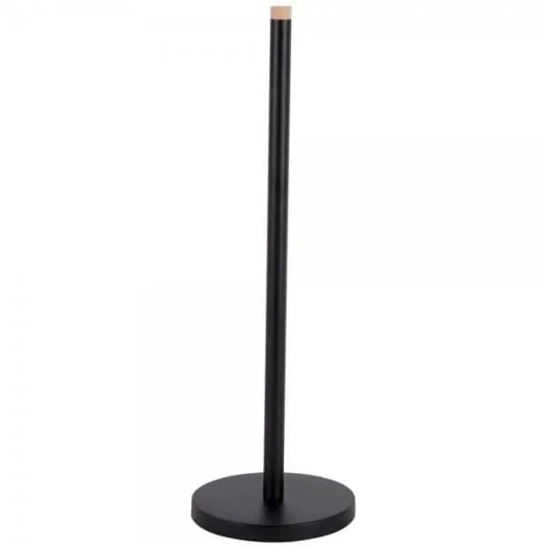 Abverkauf Present Time WC-Rollenhalter Bamboo Accent Black (15x46cm)