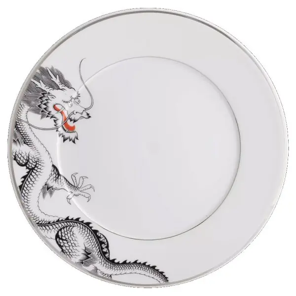 Finale Aktion Meissen Speiseteller Vitruv Glücksdrache Platinum (29cm)