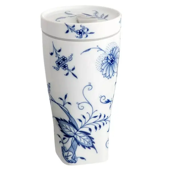 Meissen Coffee To Go Becher Nova Zwiebelmuster Style Kracherpreis