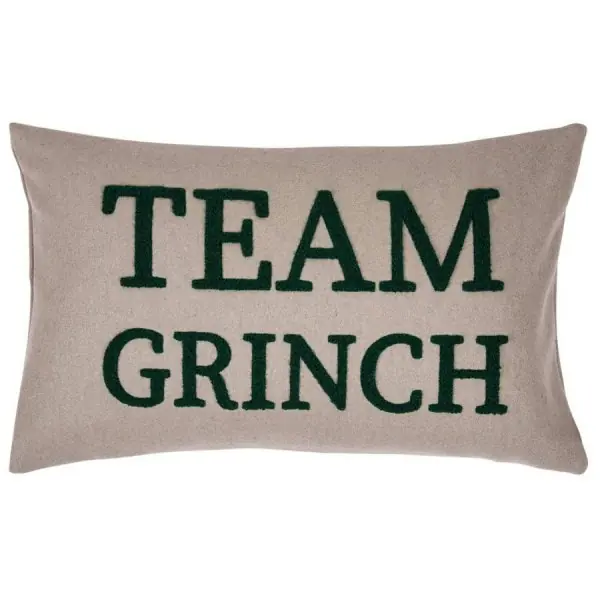 Schnäppchen pad Kissenhülle Team Grinch Natural (30x50cm)