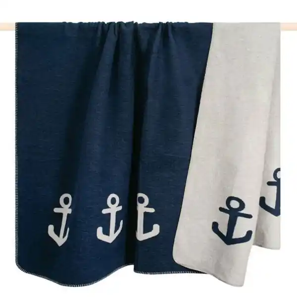 pad Decke Anker Lever Dark Blue (150x200cm) Günstig
