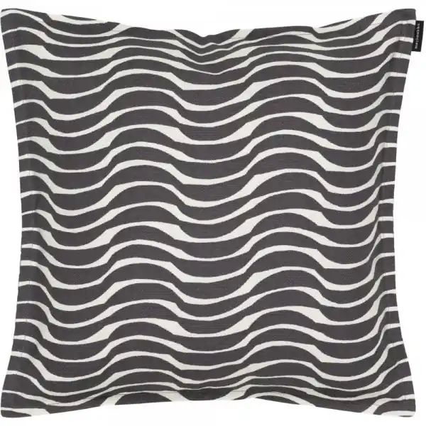 Marimekko Kissenbezug Palko Line Charcoal (40x40cm) Kracherpreis