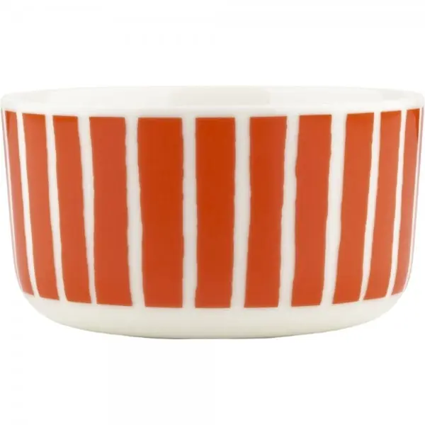 Geld-Zurück-Garantie Marimekko Schale Oiva Piccolo Weiß Orange (500ml)