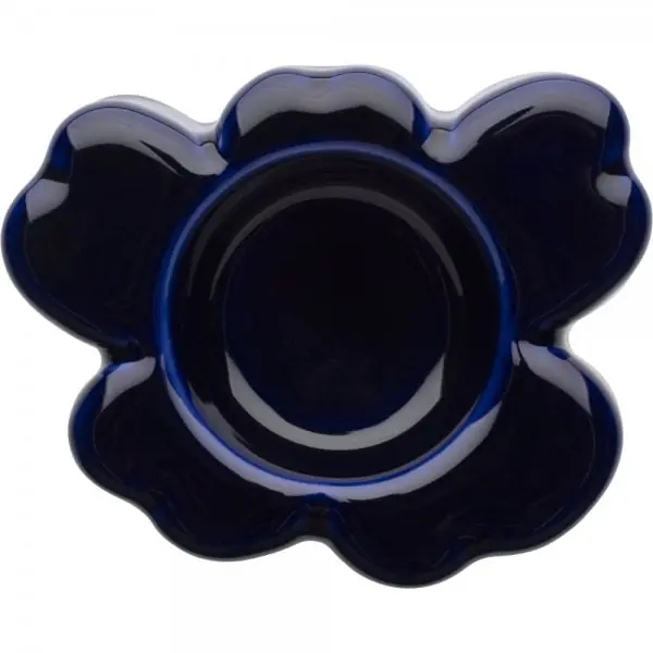 Günstig Marimekko Teelichthalter Unikko Cobalt