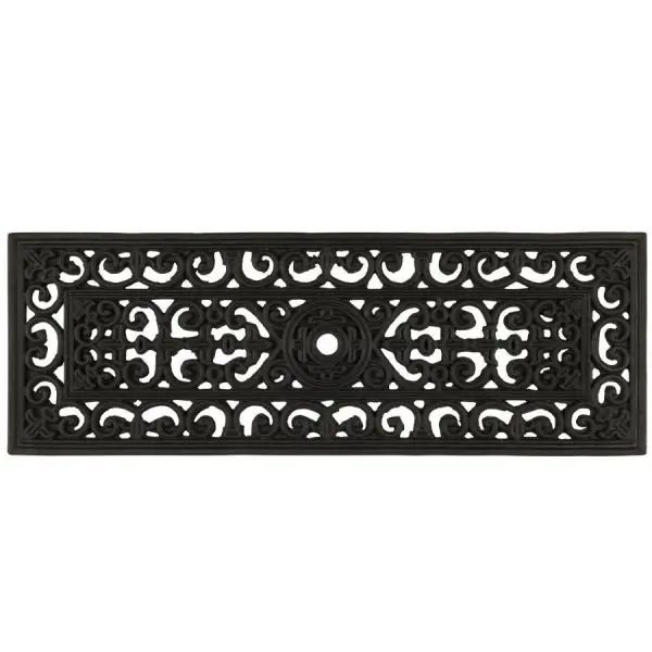 Ib Laursen Türmatte aus Gummi Filigran schmales Modell (75x25cm) Weltweiter Versand