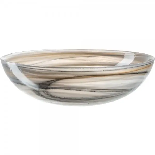 Leonardo Schale Alabastro Beige/Schwarz (21cm) Kostenloser Rückversand